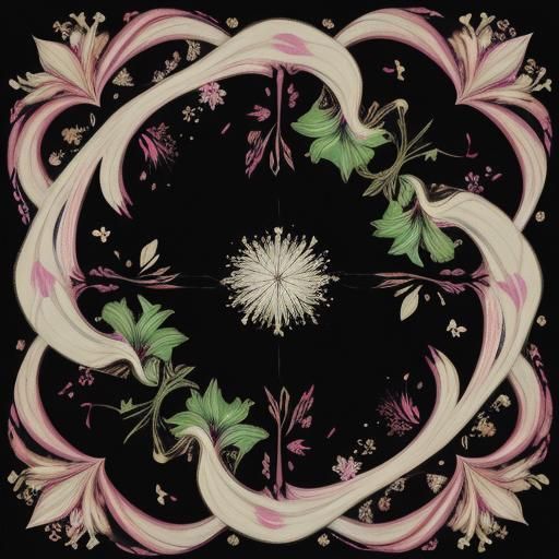 Colorful Calla Lilies Illustration with Paint Splatter Cross