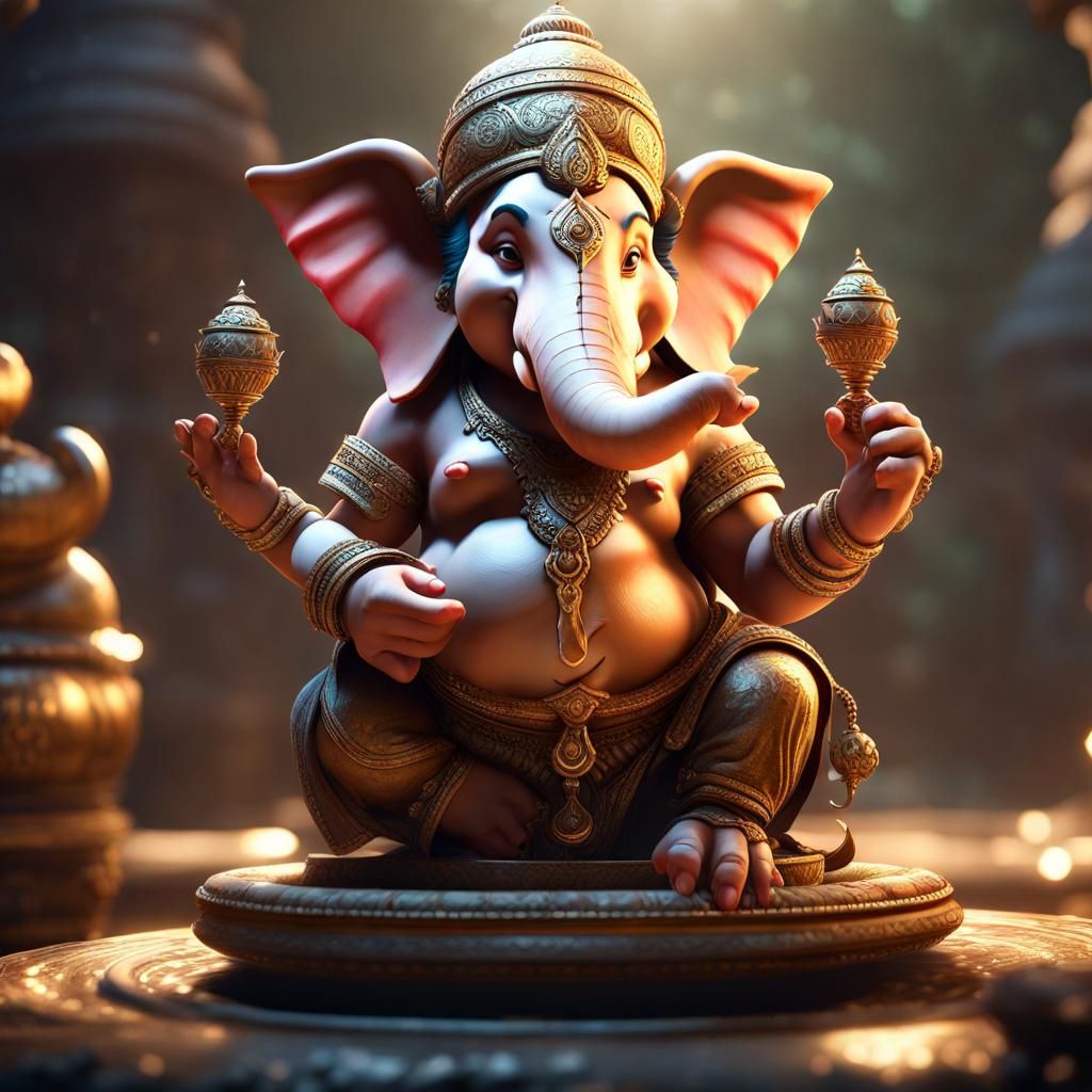 Statuesque Ganesha