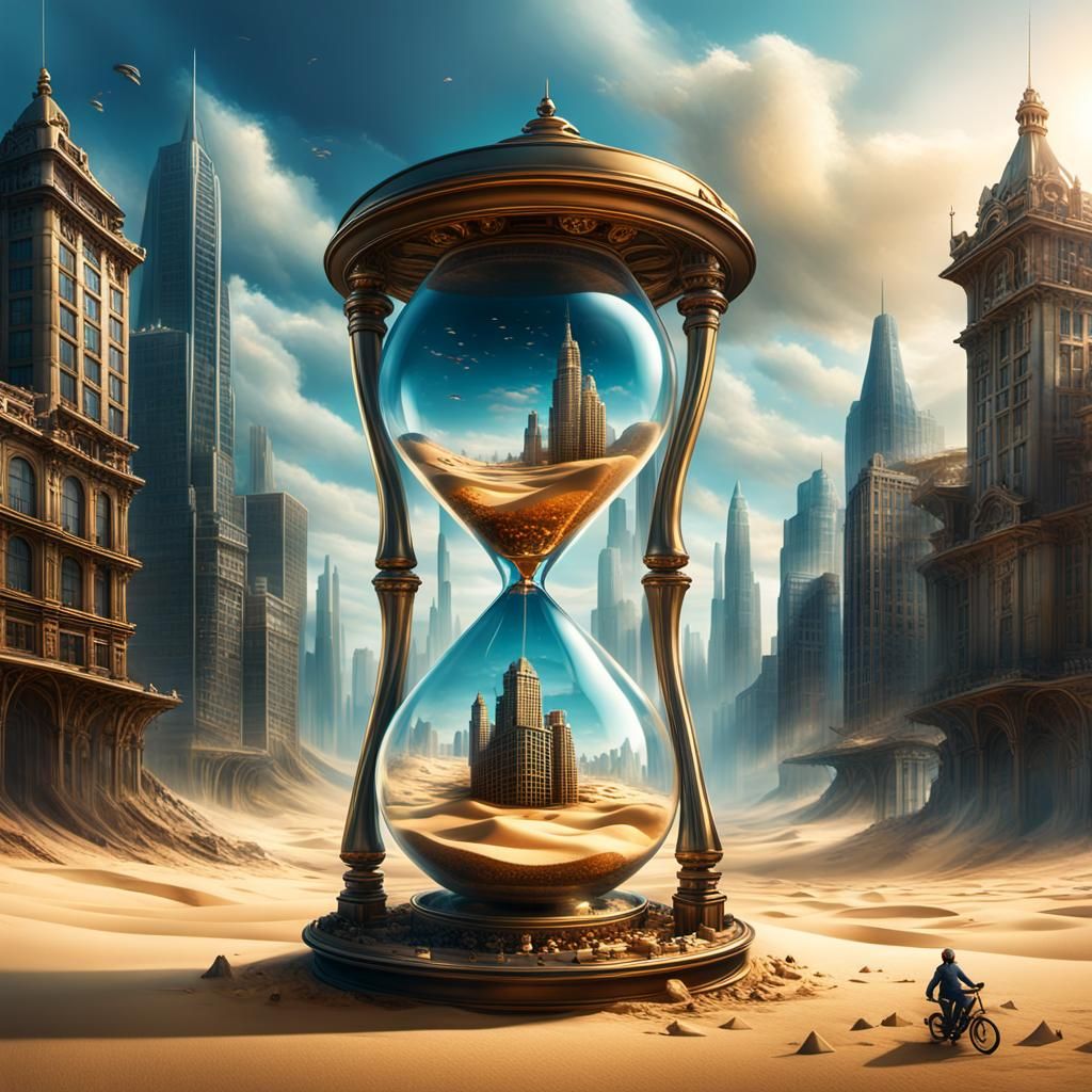 O mundo desce pela ampulheta, onde vai parar?