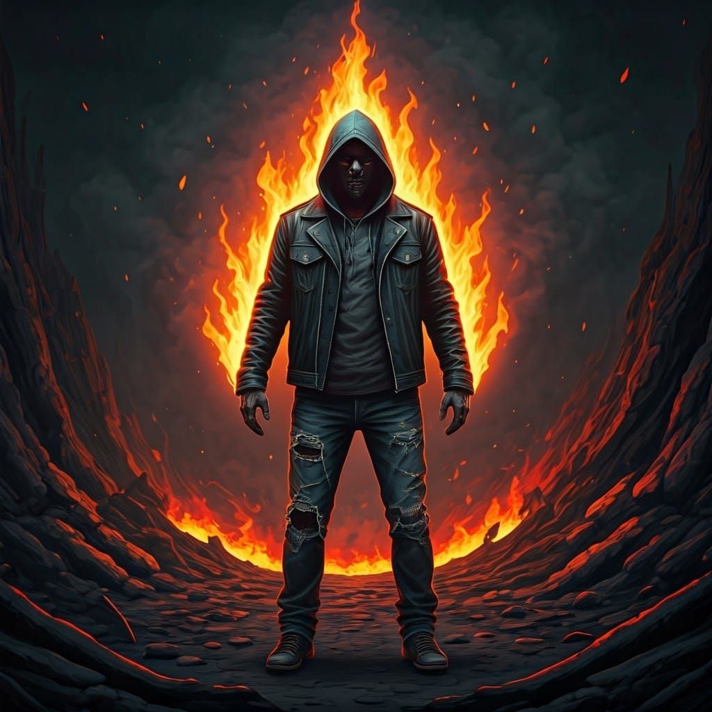 Tormented Soul in a Blaze of Rebellion