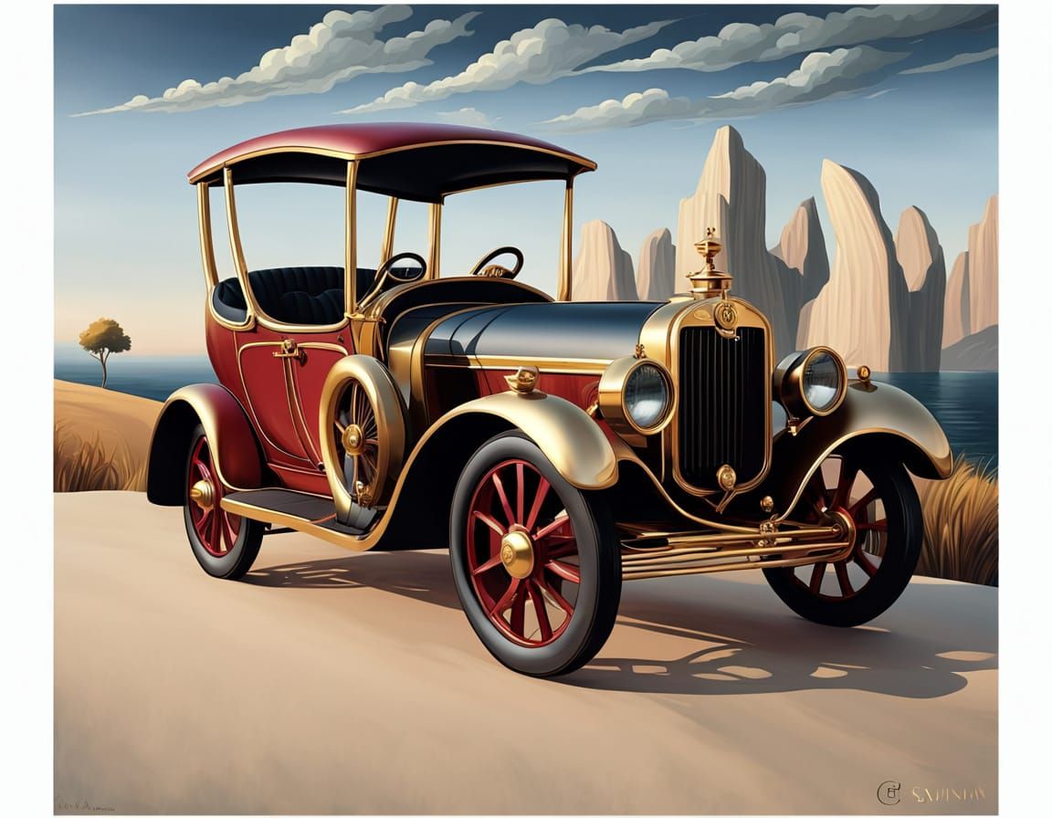 Antique miniature model