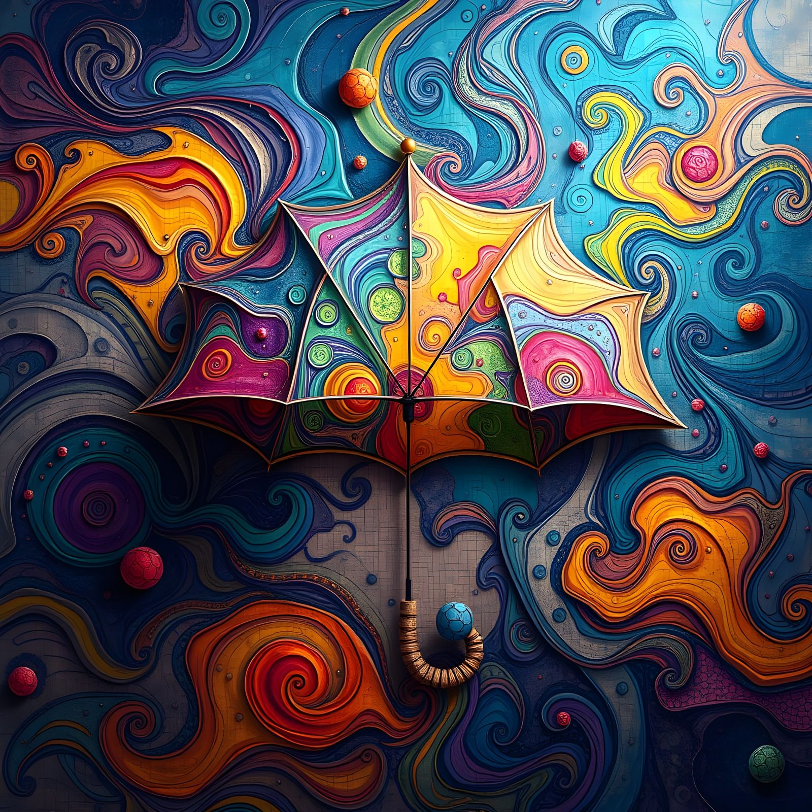 Surreal Whimsy in Vibrant Colors