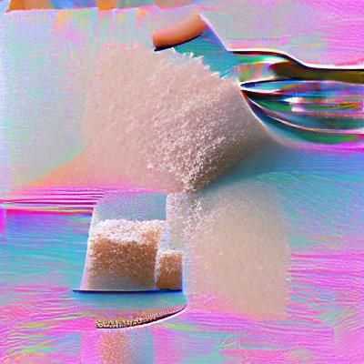 Abstract Image of Sugar