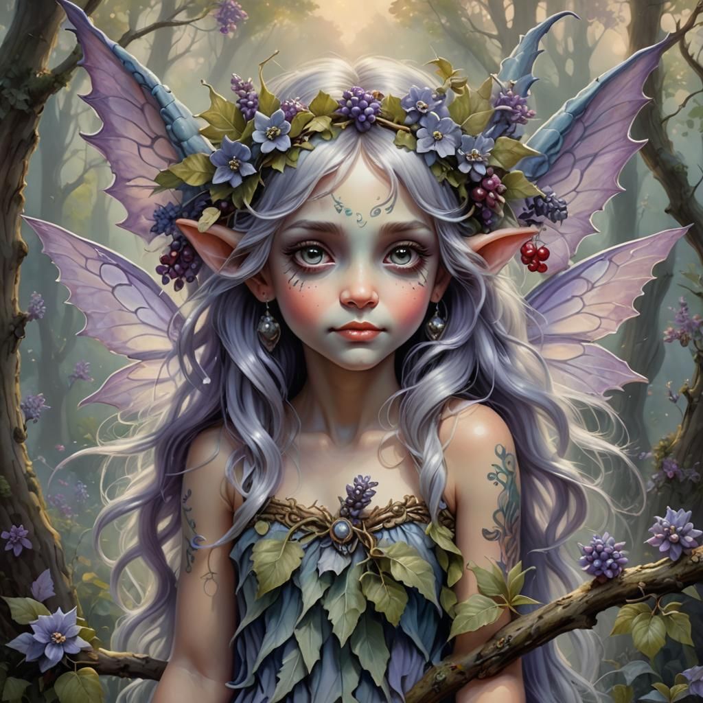 fairy in the forrest