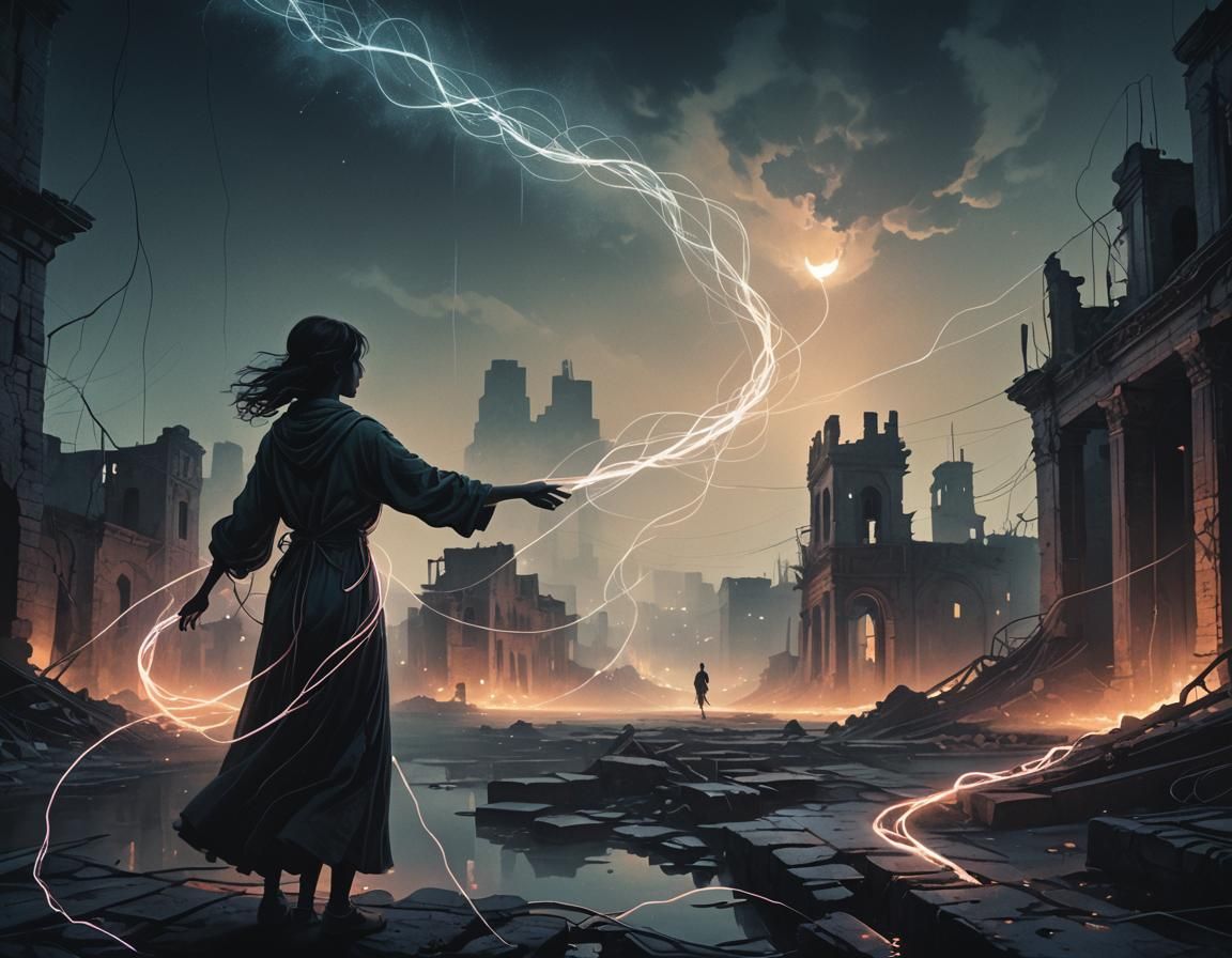 This dark and invisible world 
A future that has not yet dis...