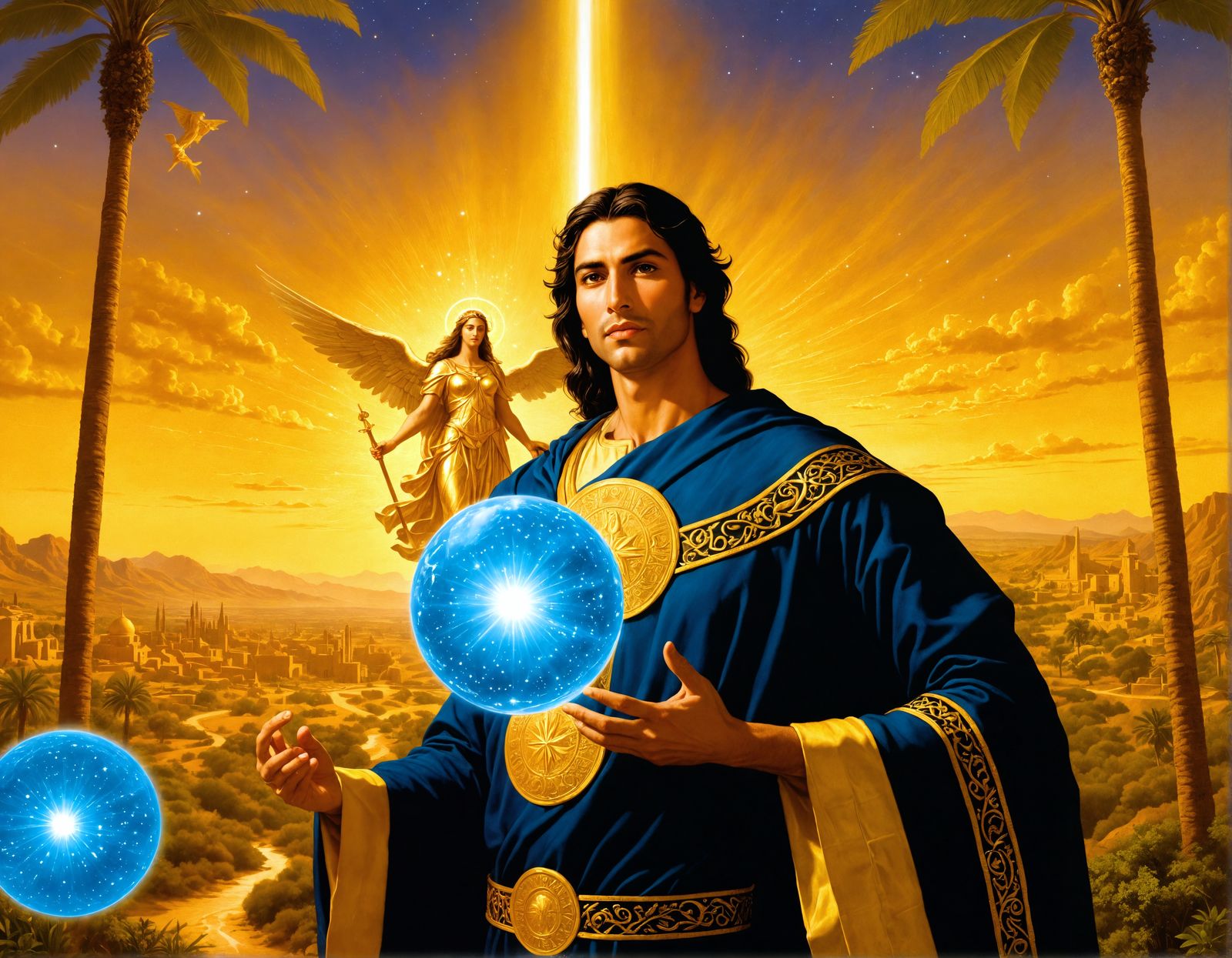 Divine Mage Casting Spell in Eden: Fairycore Anime