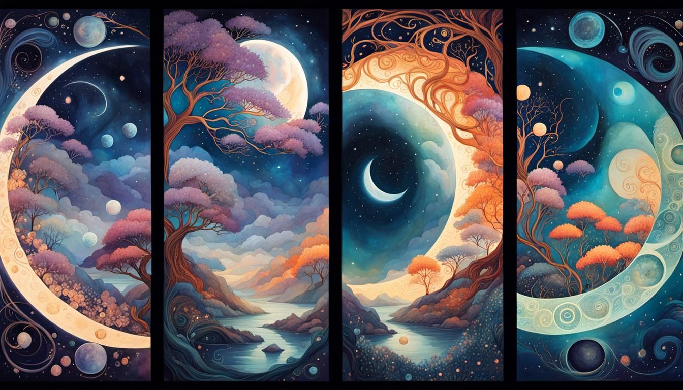 The Moon Rises Across All Dimensions