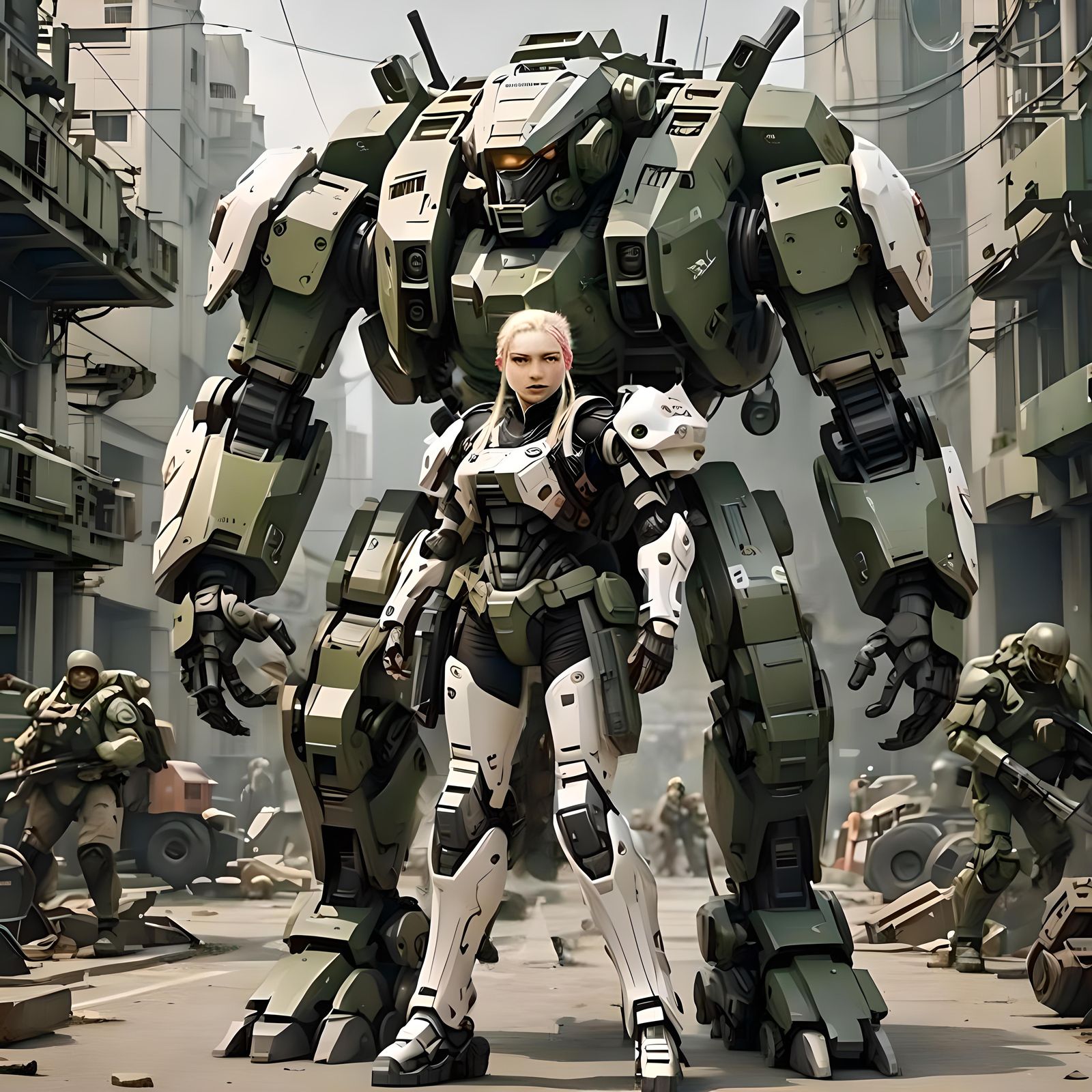 Non upload evolution: Mechanized Infantry Special Forces