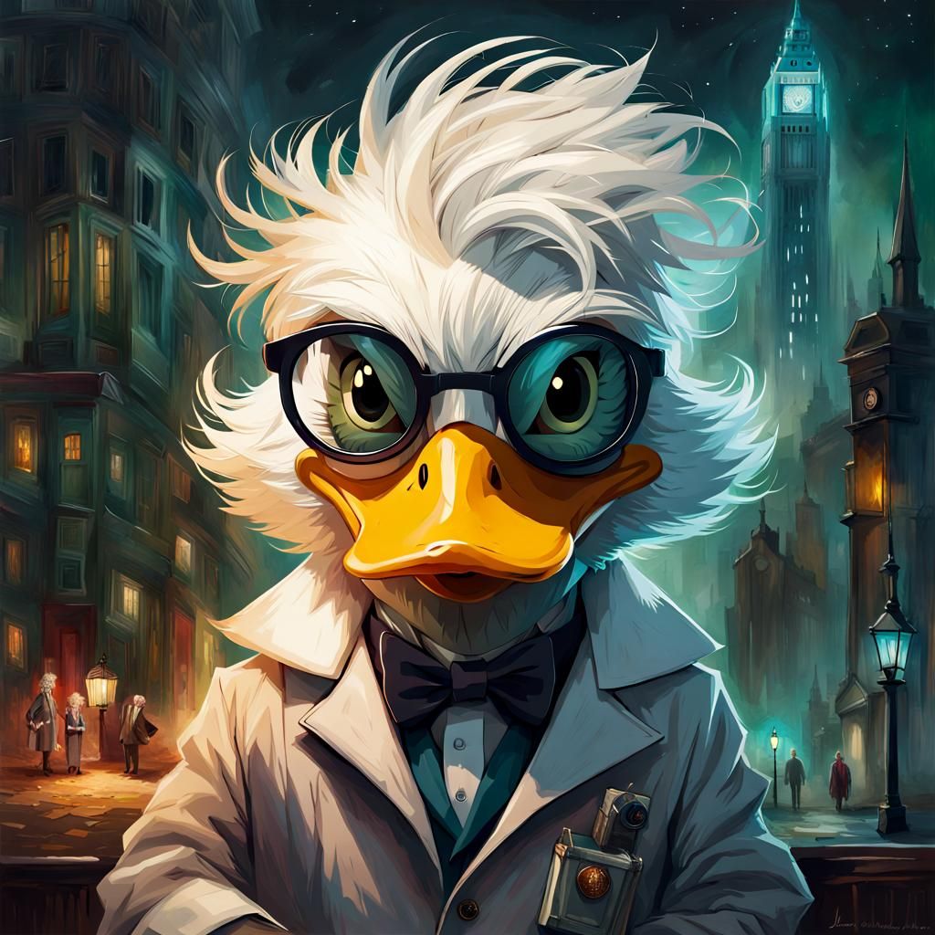 Ducktor Who: Peter Capaldi as Anthropomorphic Duck