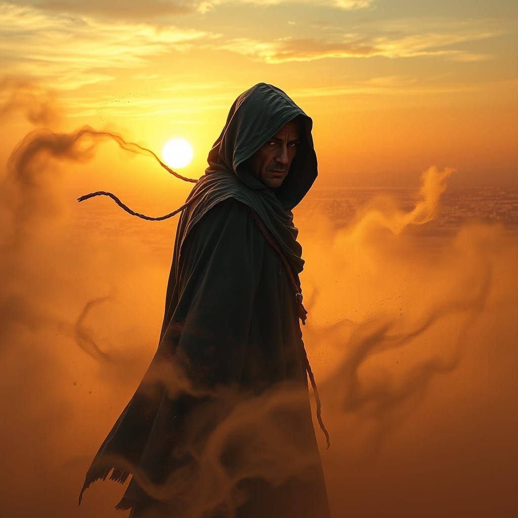 Echoes of a Tormented Soul in the Desert Storm