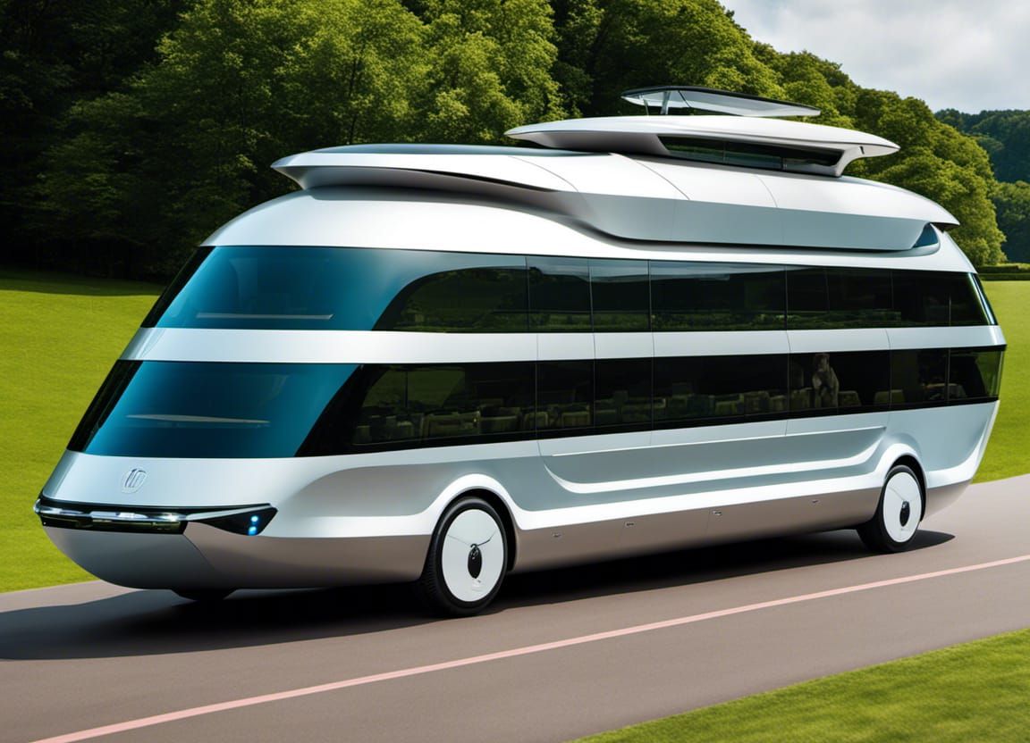 A new sleek, futuristic, streamlined, bulletproof, high spee...