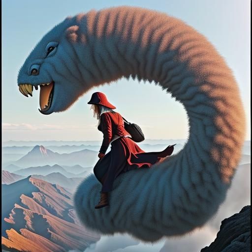 Colorful 3D Render in Photorealistic Style