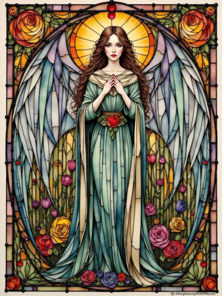 Stained glass design