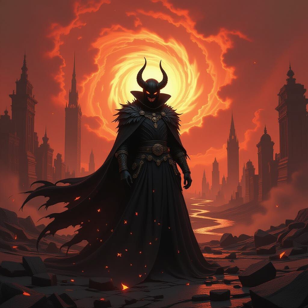 Chaos Embodied: A Dark Fantasy Masterpiece