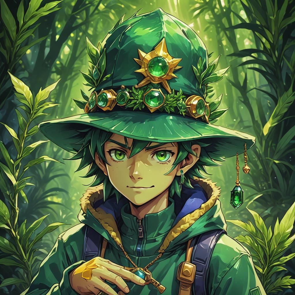 Digimon with Spinel Hat, Digital Art