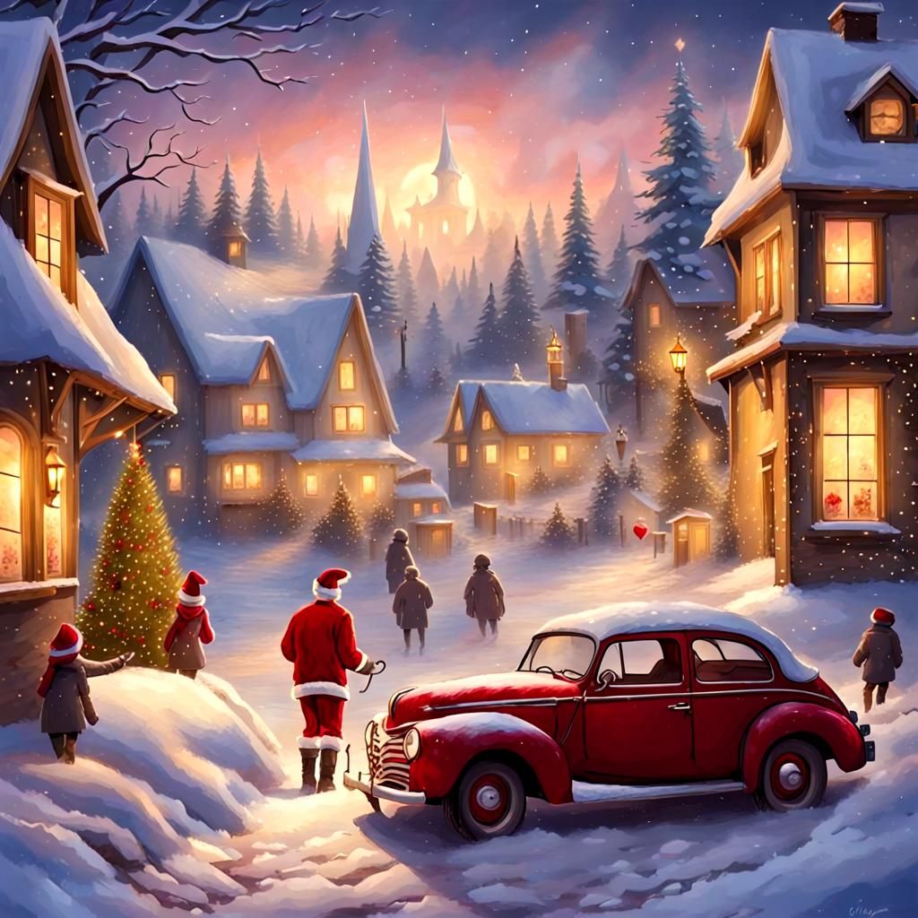 Magical Christmas Feeling Inspires Love