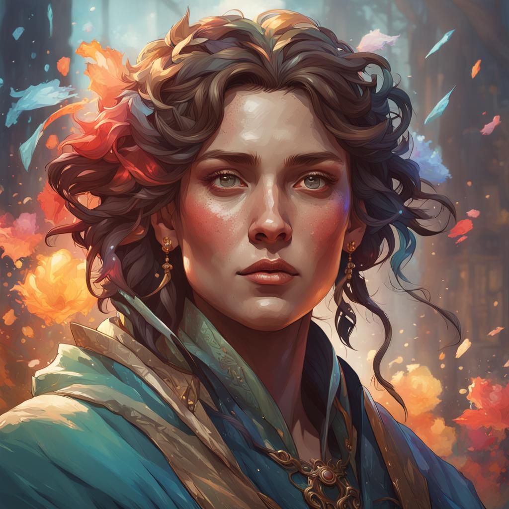 Detailed LOAB Portrait in Artgerm Style
