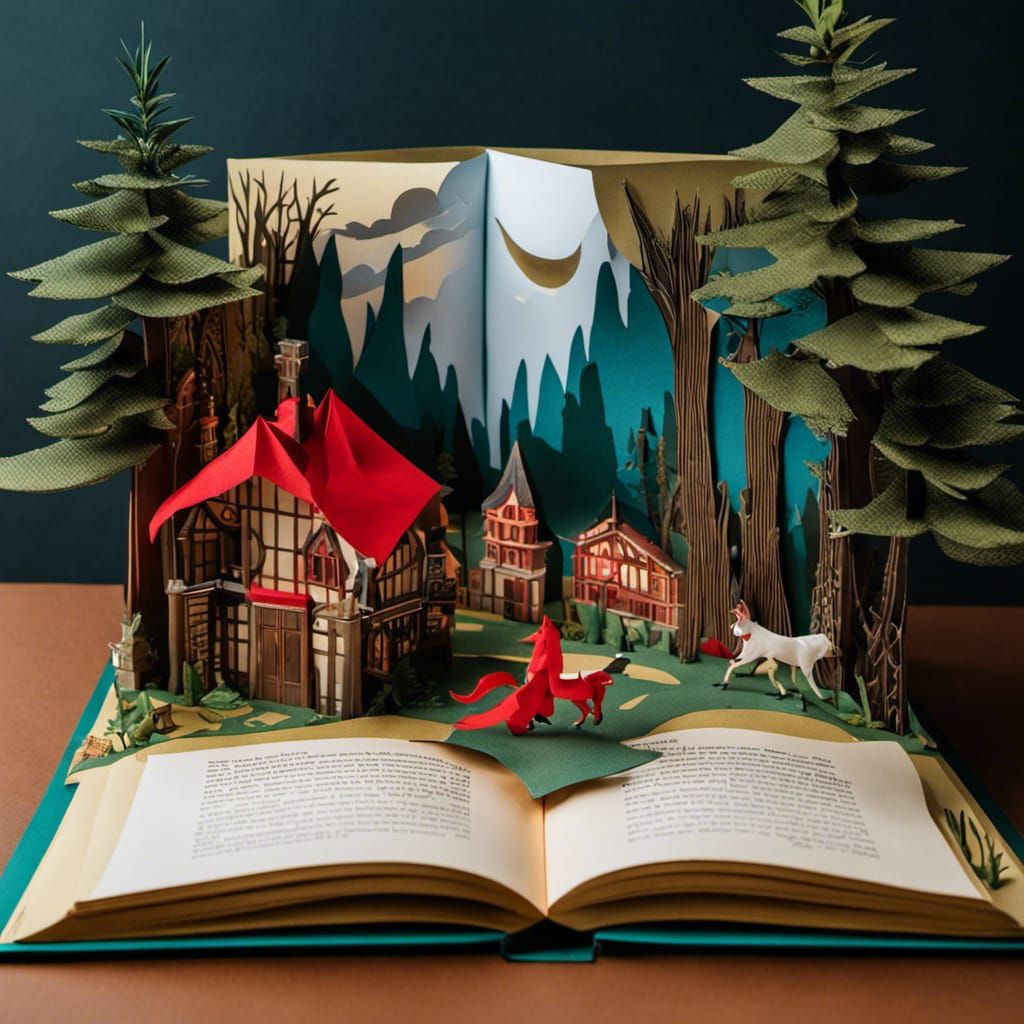 Red Riding Hood: A Pop-Up Book Transformation