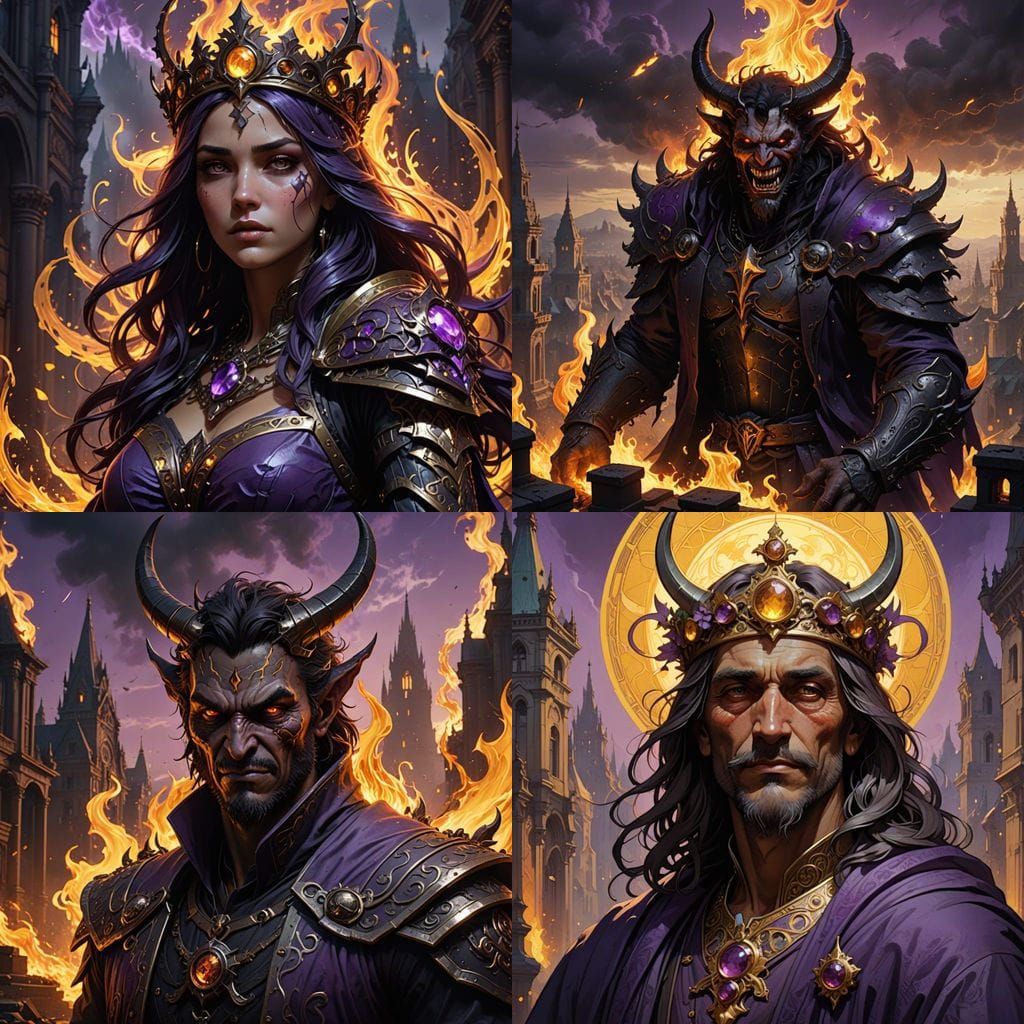 A Dark Fantasy World Consumed by Greed and Hatred