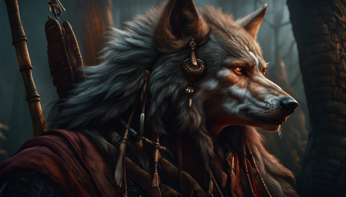 An Iconic Portrait: Wolf, the Last of the Mohicans, a Tale o...