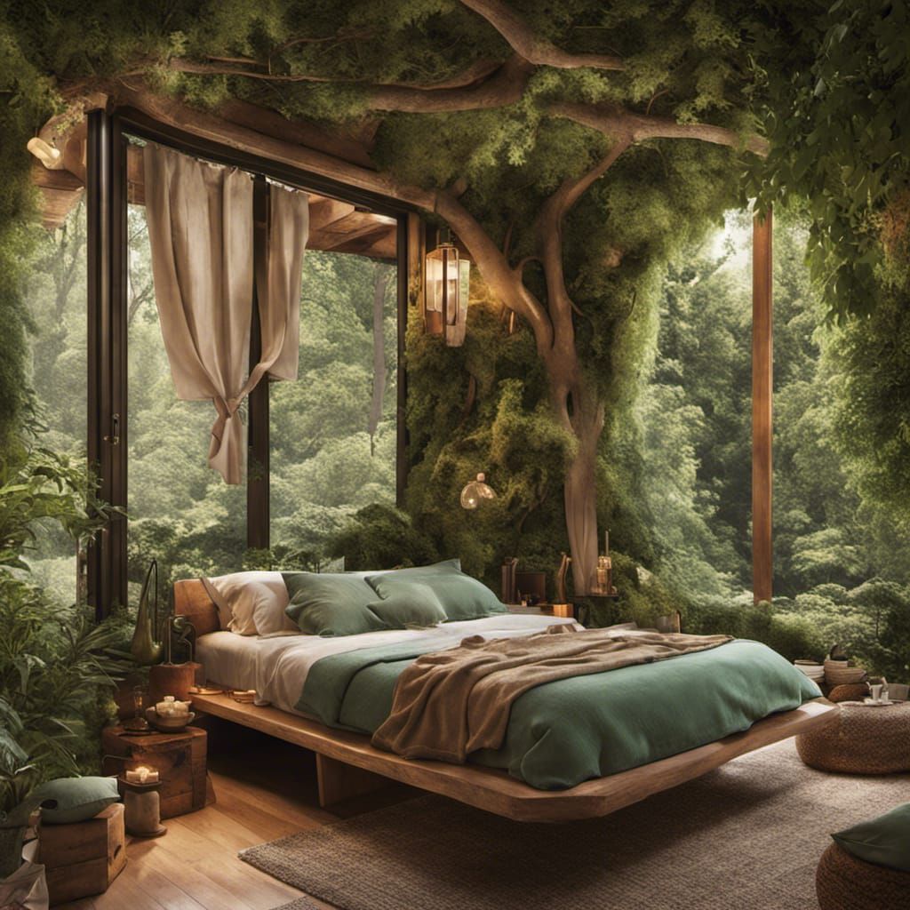 Dream Bedroom in a Tree House