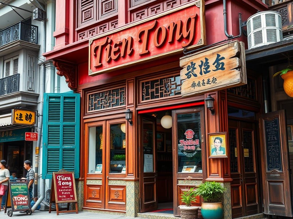 Vibrant Peranakan Shophouse on Bugis Street in Epic Impressi...