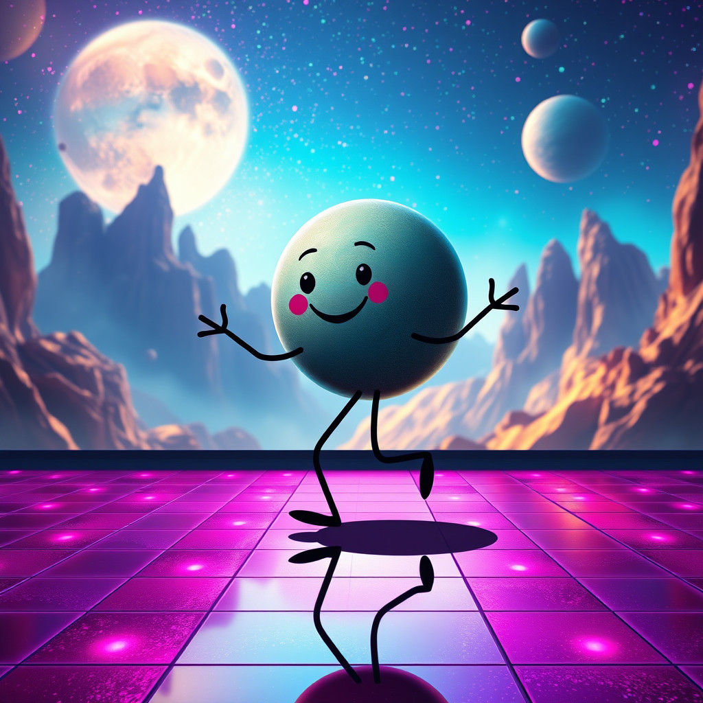 Mercury Doing the Moonwalk in Disco Style