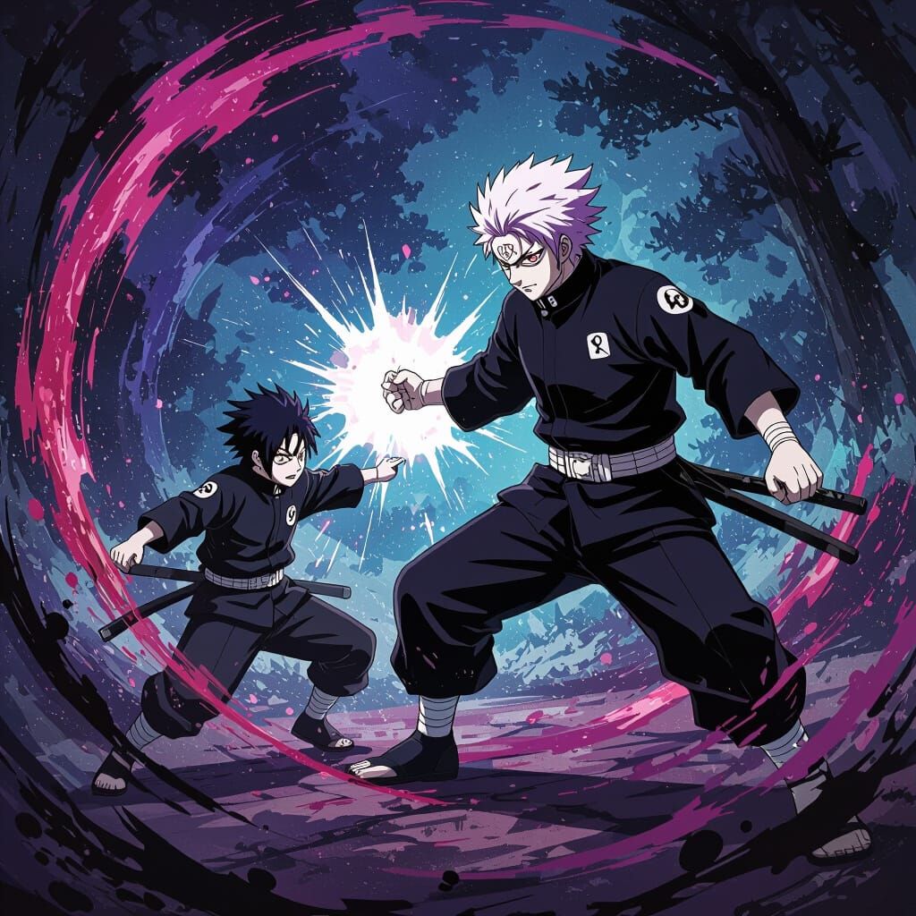 Gojo vs. Ken: Mystical Jujutsu Fight Scene