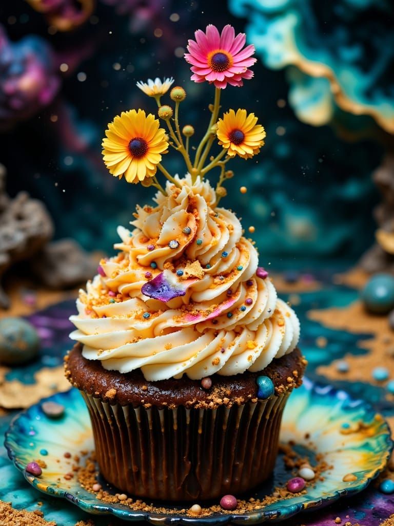 Hyperrealistic Cupcake: The Most Delicious Ever Imagined
