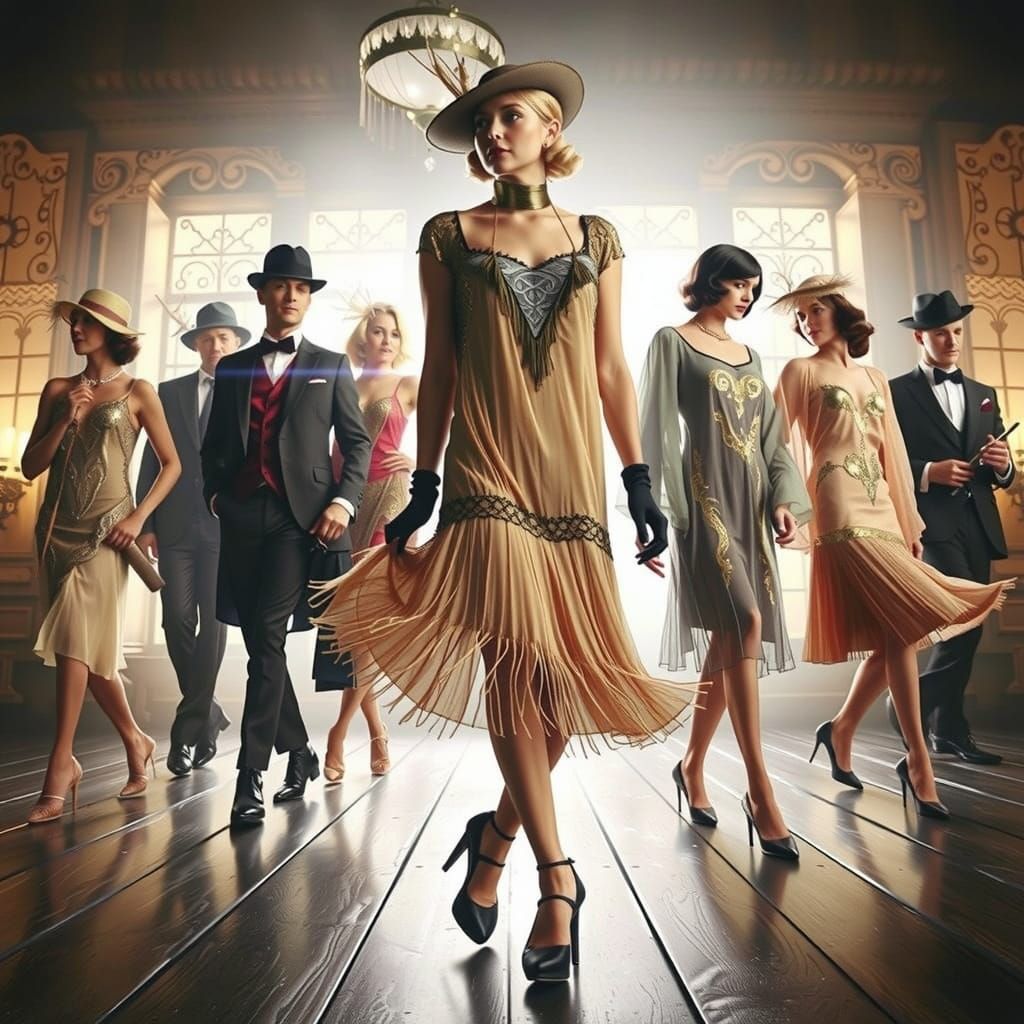 Great Gatsby Era Party in Old Hollywood Style