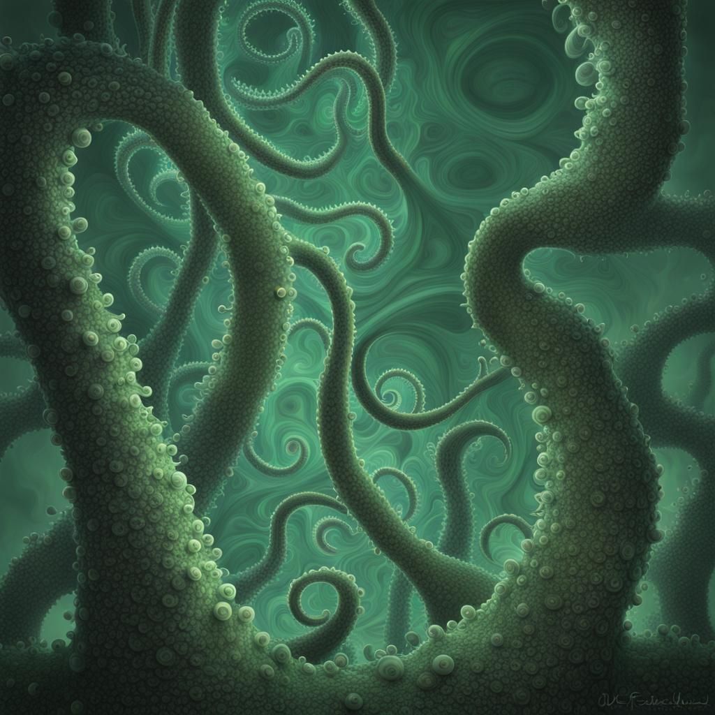 Fractal Tentacle Forest