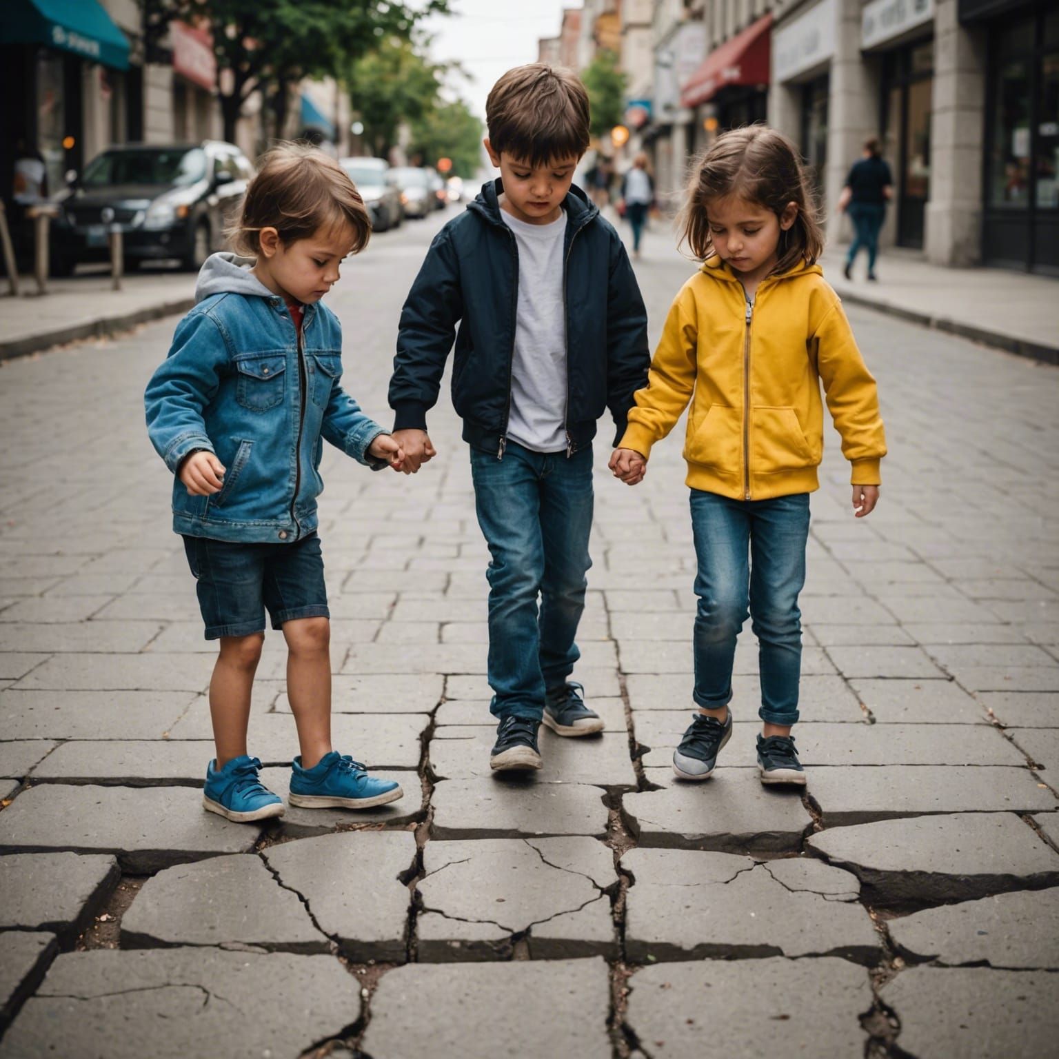 Ready to Start, "Step on a Crack, and Break Your Mother's Back"