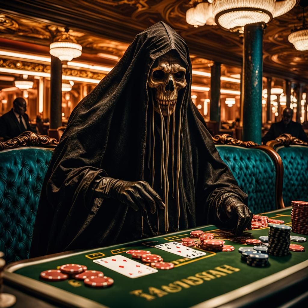 Macabre Cronenberg Monster in Wasteland Casino