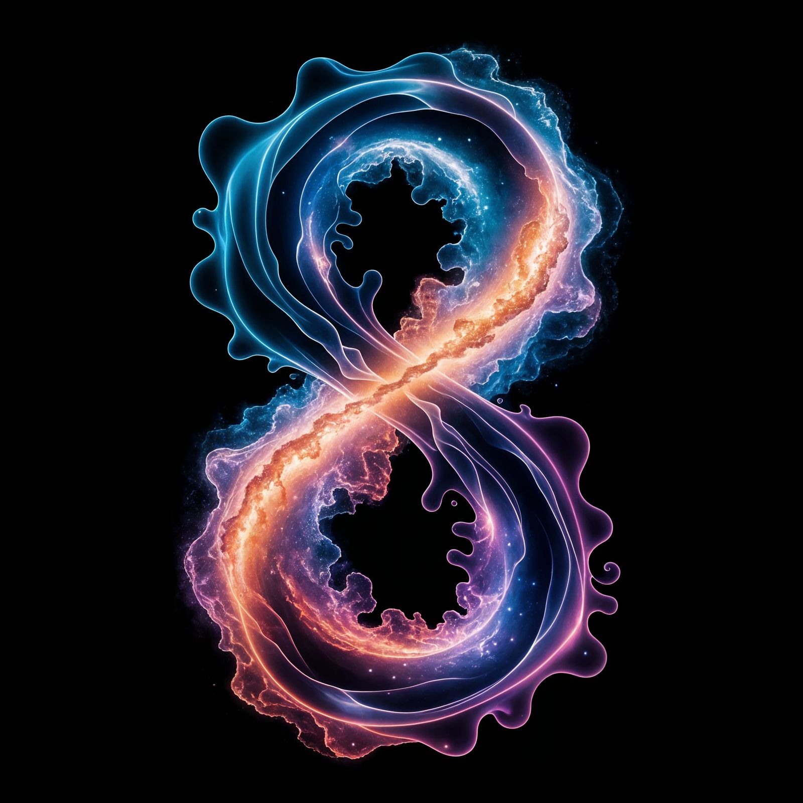 Surreal Dreamscape of Infinite Cosmic Energy