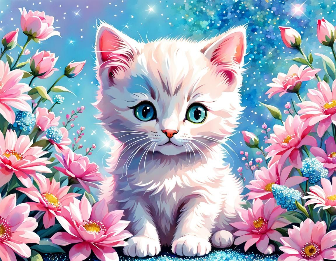 Just an insanely cute kitten