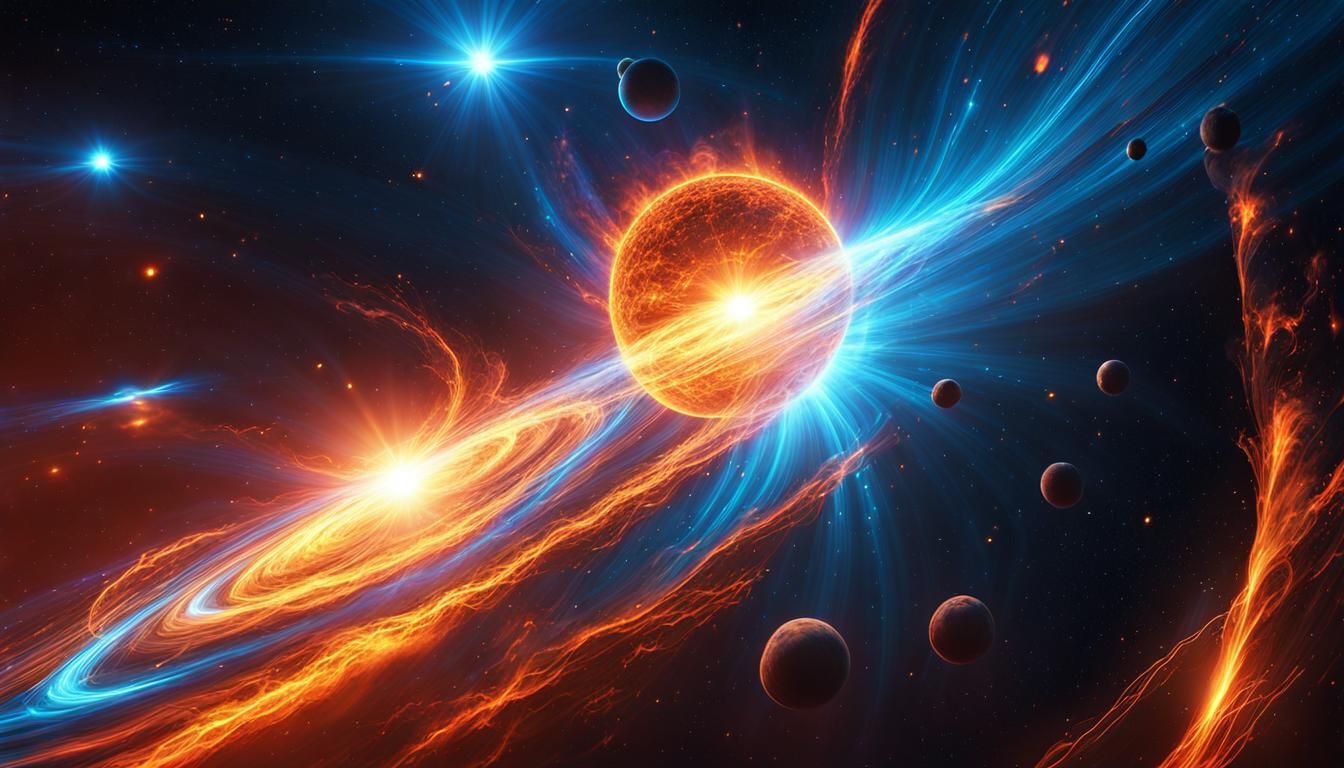 Energetic Plasma Stars in a Bright Nebula