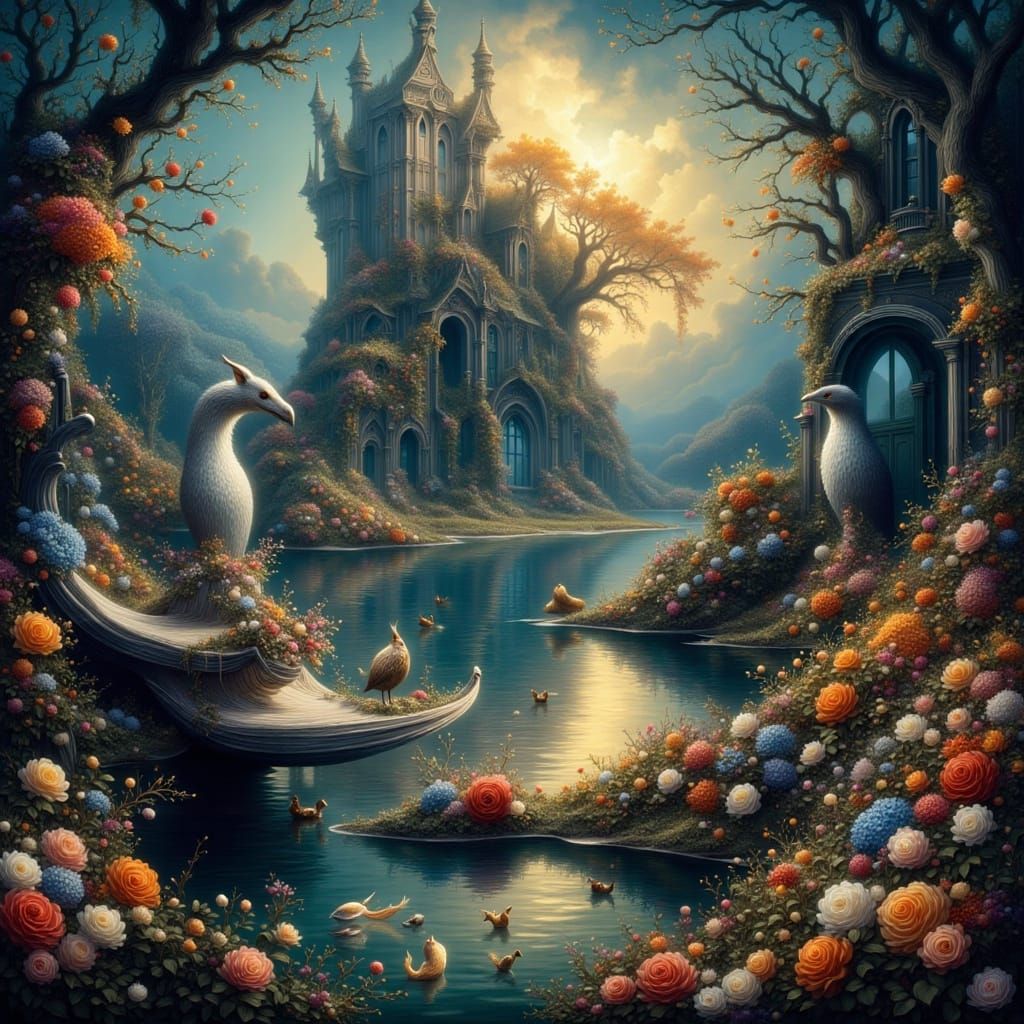 Darkly Magical Lora AI Image Generation