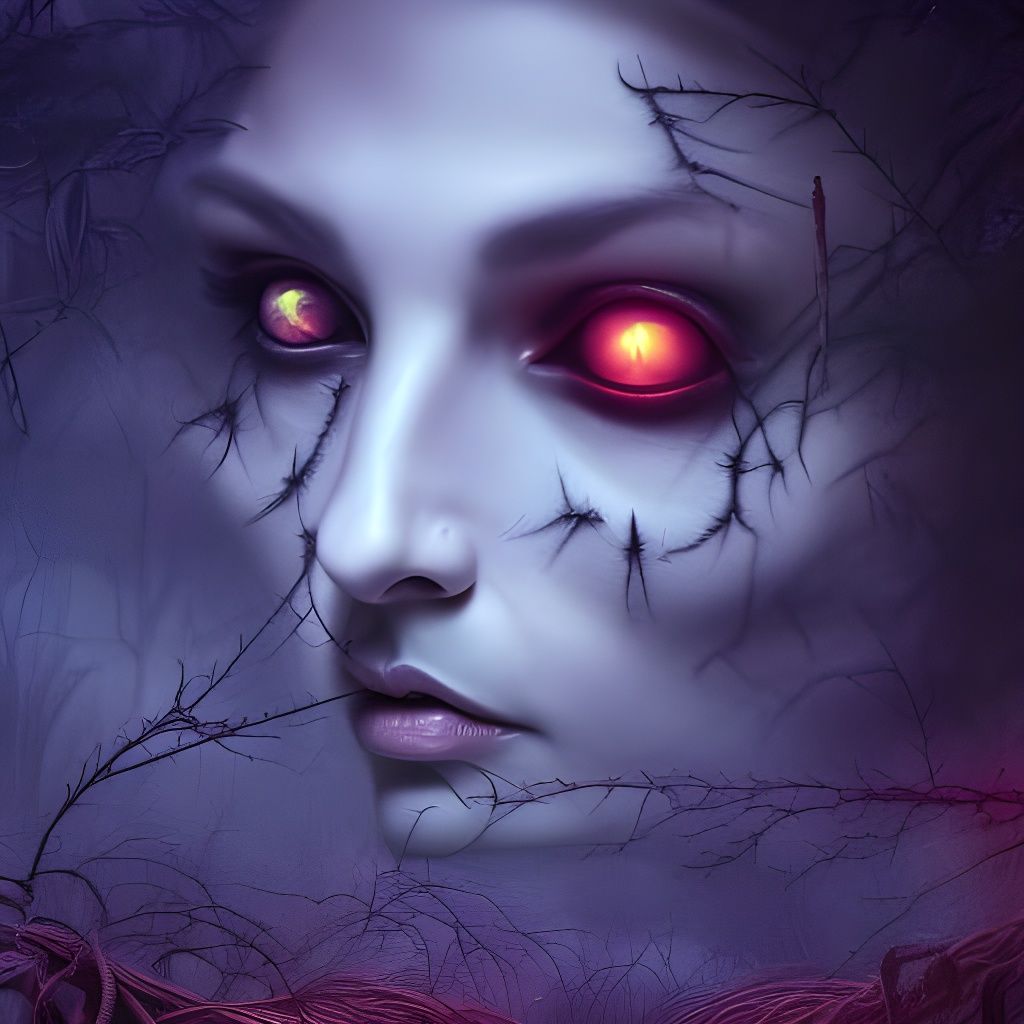 Dark Autumn Harvest: A Witchcore Occult Scene