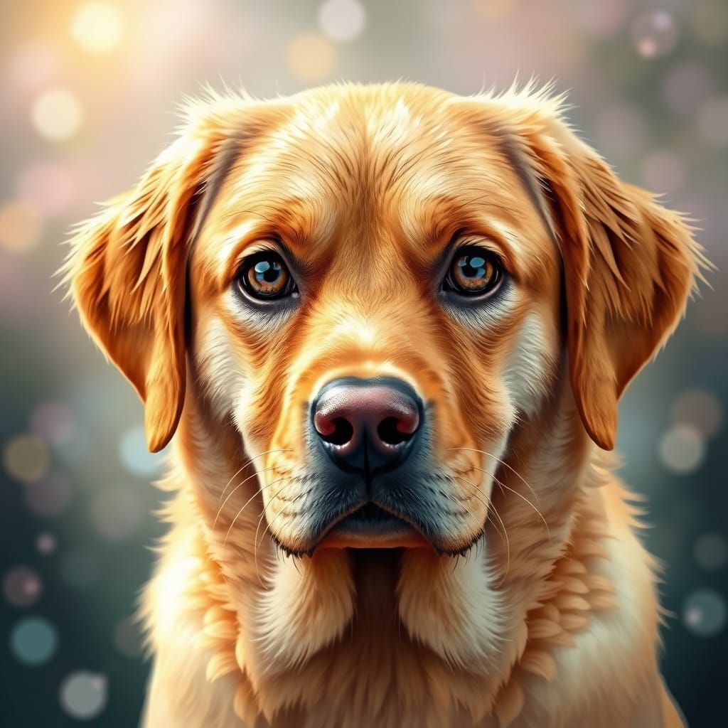Golden Labrador Portrait