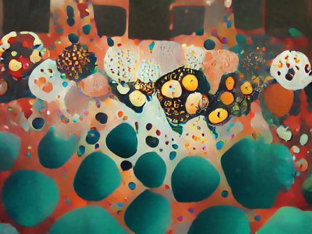 Vibrant Abstract Art in Bold Colors