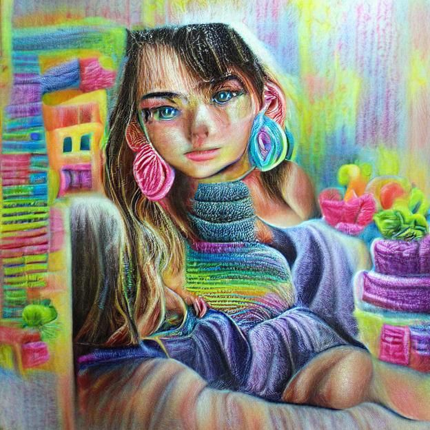 Soft Pastel portrait