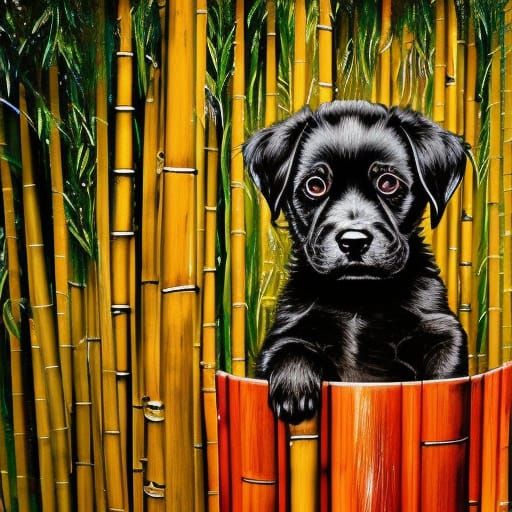 A beautiful puppy