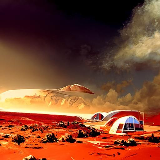Americans on Mars: Beautiful Concept Art