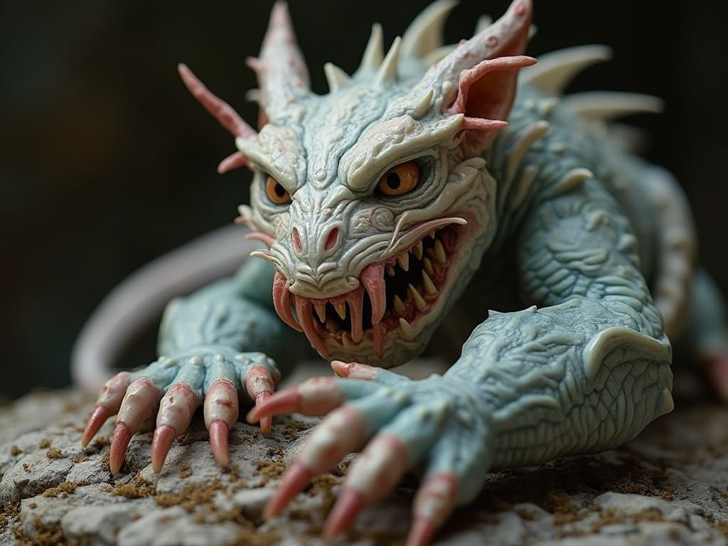 Collectible Masterworks of Cyberhybridism by Franklin Mint