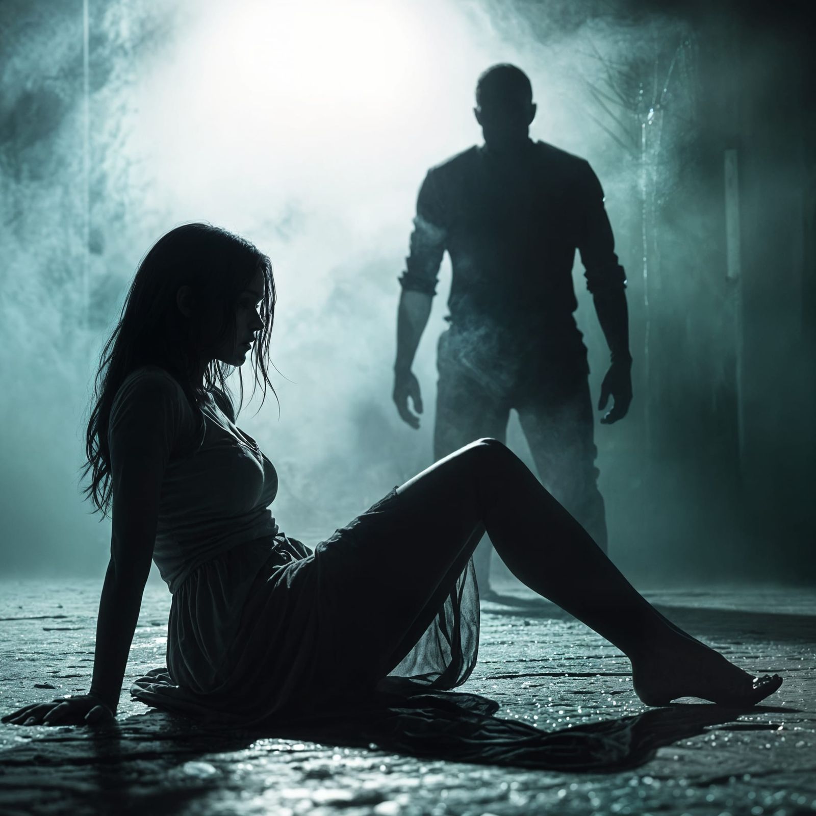 Nightmarish Pursuit in Cinematic Style