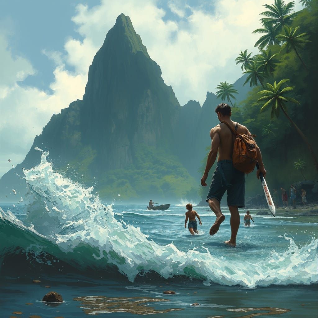 Krantz Family Arrives in Exotic Fiji in Sinister Cyberpunk S...