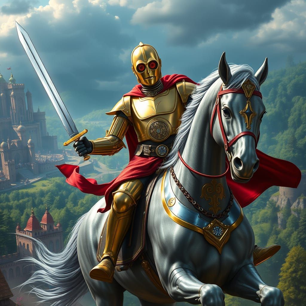 Medieval Threepio, Knight in Shining Armor