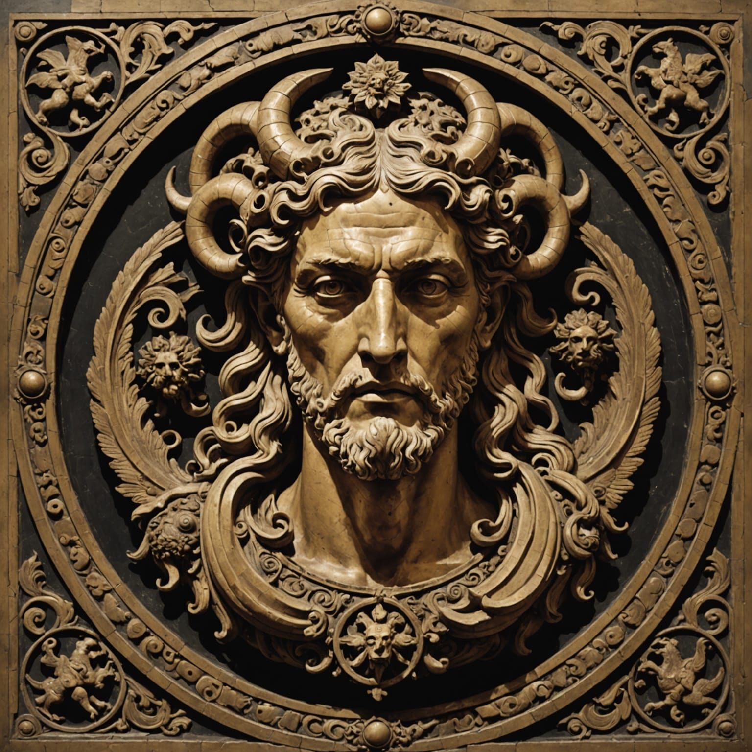 Abraxas Generated by AI Image Software