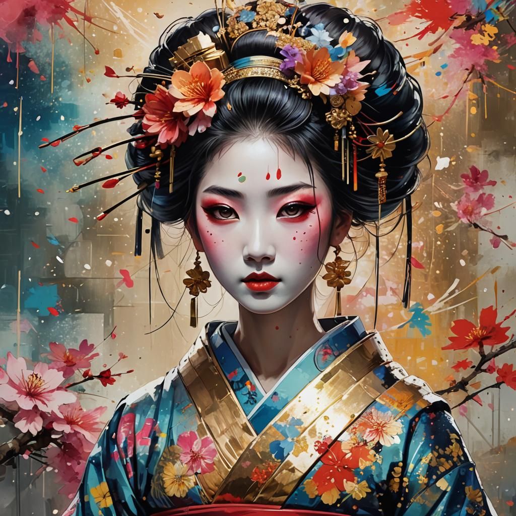 Portrait Geisha