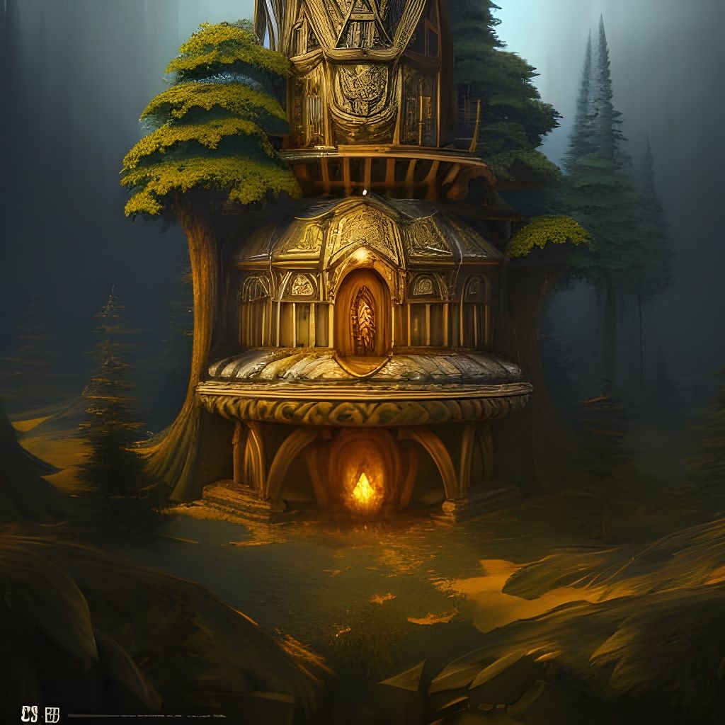 Carved in wood